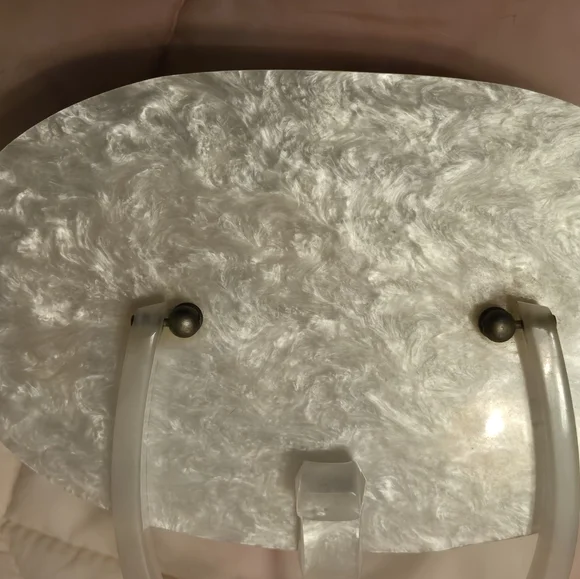 VINTAGE WILARDY LUCITE PURSE MID CENTURY,VERY RARE. - Picture 5 of 5